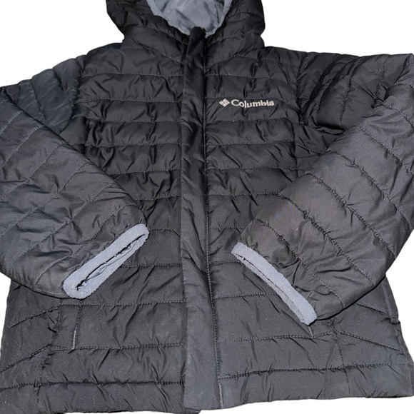 Columbia Hooded XXS 4t 5t Puffer jacket zip up - Picture 5 of 7